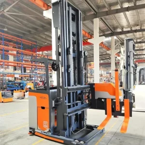 1.2 ton very narrow aisle electric forklift with rotating fork vda12